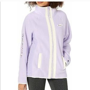 🆕 Champion purple sherpa zip-up jacket